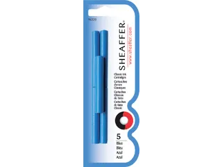 Inktpatroon Sheaffer skrip classic blauw blister à 5 stuks - 1