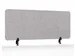 Akoestisch PET-vilt scheidingsscherm bureau lichtgrijs 60x160cm