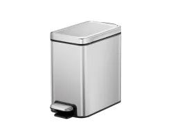 Stella Slim pedaalemmer 6 liter Mat RVS