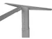 Verstelbaar Bureau Frame Grijs 160Cm