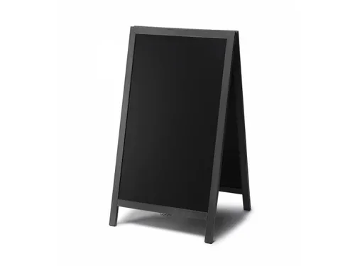 Krijtstoepbord Zwart 68x120cm