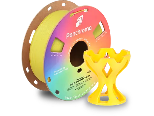 PLA Matte 1,75mm geel 1kg Panchroma 3D Filament