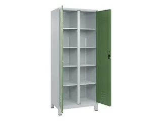 wasgoedverdeelkast,HxBxD 1950x800x500mm,vak B 400mm,cilinderslot - 2