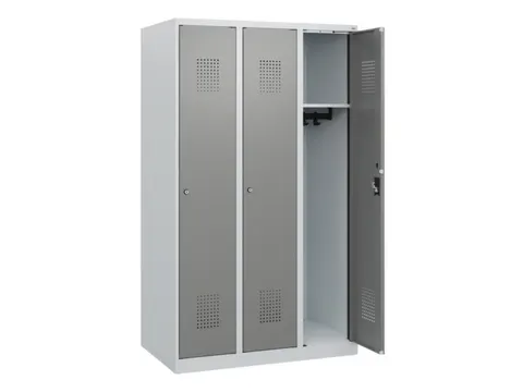 schoollocker,HxBxD 1530x900x500mm,3vak,vak B 300mm,cil.-slot