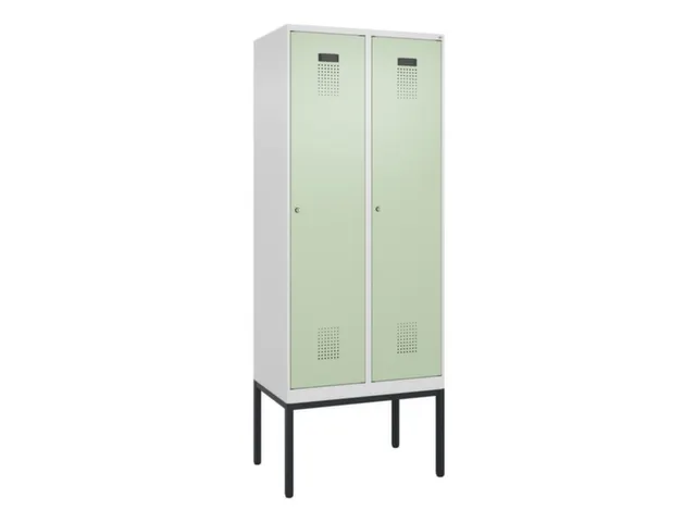 locker voor scheiding van kleding,HxBxD 2120x800x500mm,2vak
