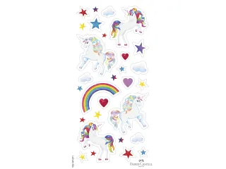 Kleurpotlood Faber-Castell Grip Unicorn 10 colour grip + 3 sparkle pas - 10