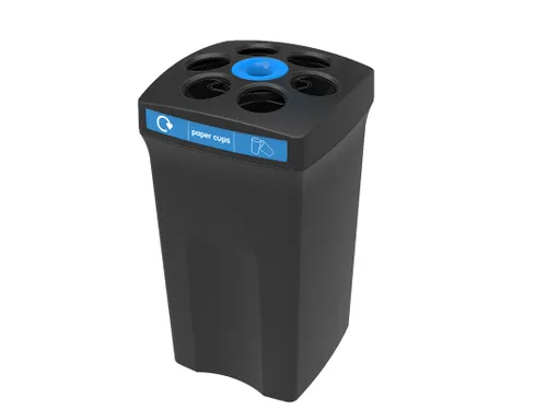 Bekerbak Envirocupxl Paper Cups Zwart Blauw