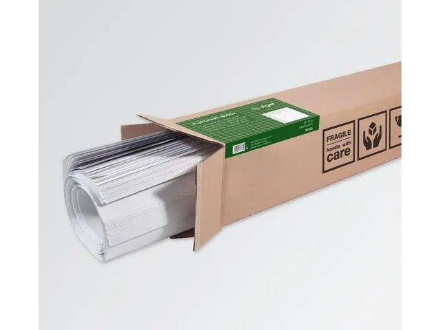 Flipoverblok Sigel 80g 68x98cm blanco, 5 sets a 20 vel met perforatie