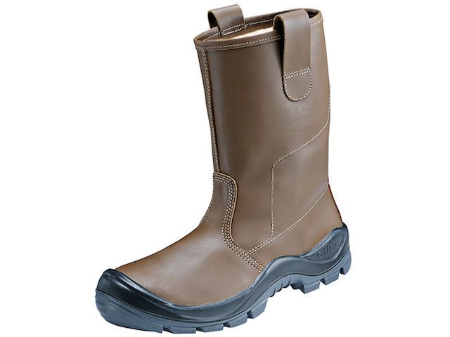 Veiligheidslaars Anatomic Bau 826 Bruin Nerfleder Stalen Neus Maat 43 |  WerkschoenOnline.nl