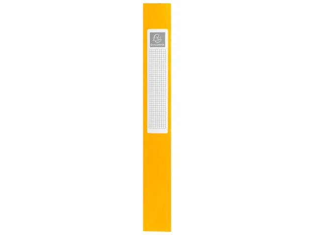 Klasseerdoos glansk. rug 40mm A4 geel