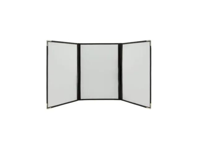 Protège-menu Securit A4 3 volets/6 pages transparent 3 pièces