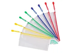 Opbergtas Djois met rits 250x130mm assorti