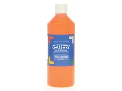 Plakkaatverf Gallery 500ml Oranje