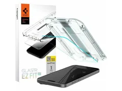 Spigen AGL06907 Schermbescherming iPhone 15 Glas.tR EZ Fit HD