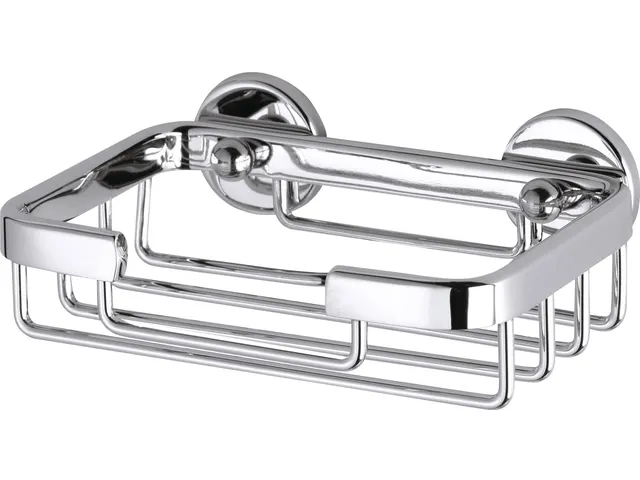 Porte-savon tesa Aluxx Chromé brillant Adhésif