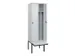 locker voor scheiding van kleding,HxBxD 2120x600x815mm,2vak