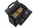 Valise pilote Alassio Verona cuir véritable noir