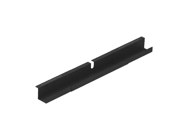 Kabelgoot BRASQ verstelbaar 75-150cm CT100 zwart