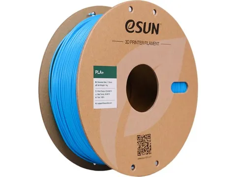eSUN PLA+ 3D printer Filament 1,75mm Licht Blauw 1kg