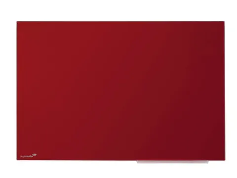 Glasbord 60x80cm Rood