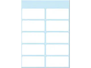 HERMA 3737 Universele etiketten 19x40mm Wit 70 stuks - 2