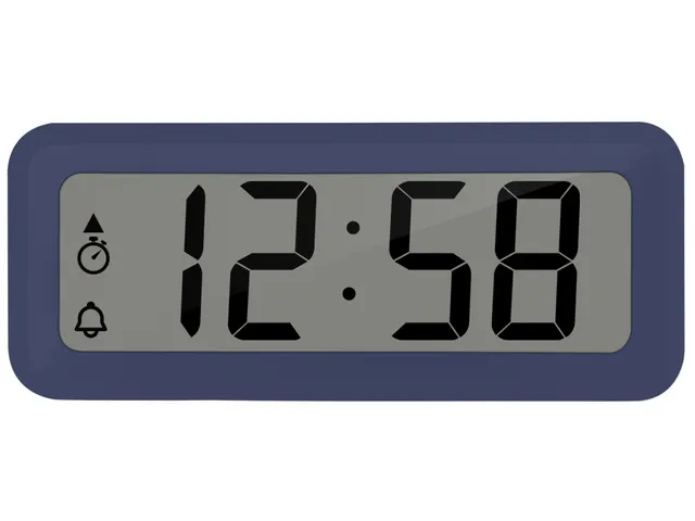 Wekker Technoline WT 175 88x37x21 mm blauw