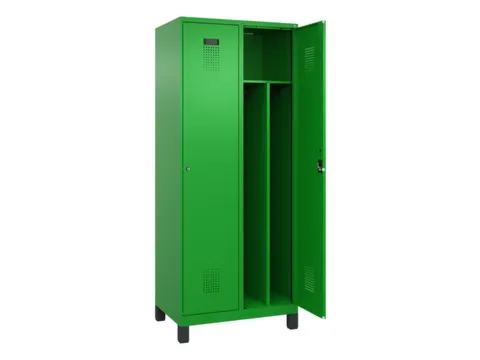 locker voor scheiding van kleding,HxBxD 1950x800x500mm,2vak