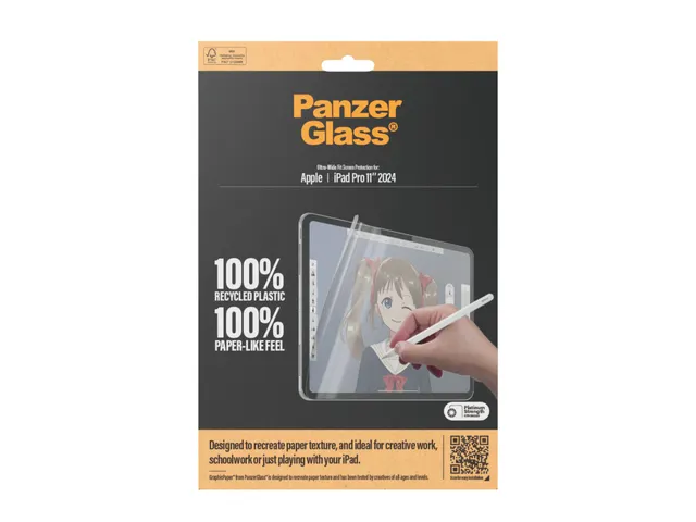 Protection écran PanzerGlass GraphicPaper pour iPad Pro 11'' (2024)