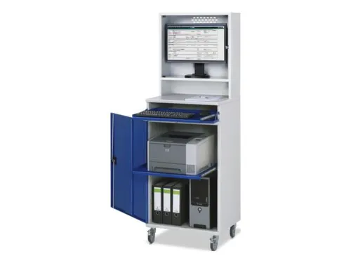 Computerkast 1770x650x520mm Uittreklade Voor Toetsenbord Monitorvak