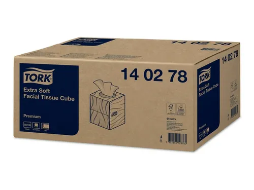 Tork 140278 Facial Tissues Kubus Extra Soft Premium 2-laags 100 vel