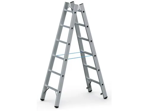 Bokladder Dubbelzijdig Aluminium L 1 78M 2X6Sporten Stalen Scharnieren