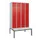 Z-garderobekast,HxBxD 2120x1200x815mm,8vak,vak B 300mm,draaigrendel