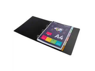 Tabblad karton 180g Forever 6-delig A4 Pastel Assorti - 3