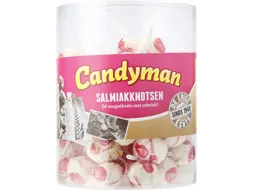 Lolly Candyman Salmiakknotsen 60 stuks