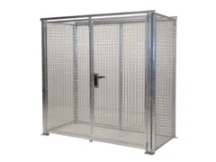 Gasflessendepot Voor 32 Gasflessen 2060x2100x1085mm Staal/draadgaas