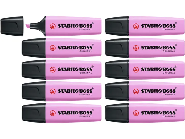 Markeerstift STABILO BOSS Original 70/158 pastel fris fuchsia