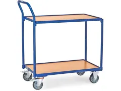 Lichte Tafelwagens 2740 300kg 2 Etages 850x500mm Houten Plaat