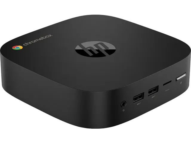 HP Chromebox G4 Intel Celeron 7305 4 GB DDR4-SDRAM 64 GB Zwart