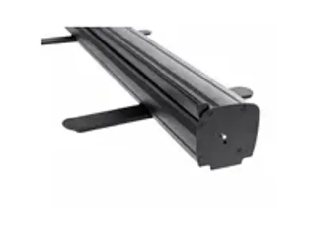 OUTLET Roll-Banner Challenger Zwart 85 x 200 cm 2 Voeten