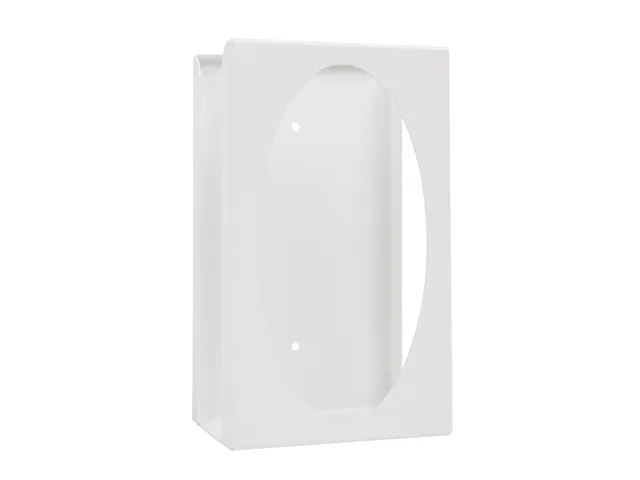 Poetspapier dispenser Celtex Manuter metaal wit