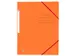 Elastomap Oxford Top File+ A4 oranje