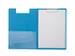 Klembordmap MAUL A4 staand met penlus PVC neon lichtblauw