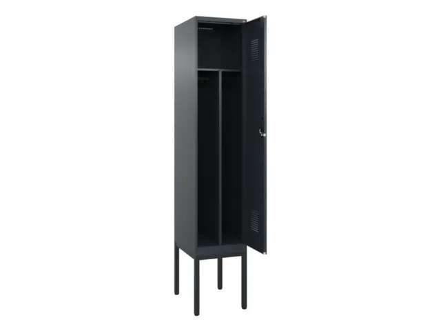 locker voor scheiding van kleding,HxBxD 2120x400x500mm,1vak