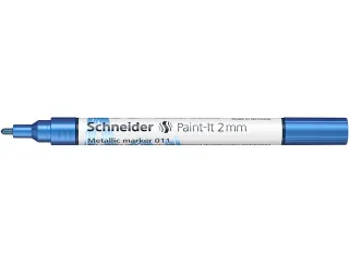 Metallic marker Schneider Paint-It 011 2mm blauw metallic - 5