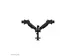 Neomounts NEXT One SL DS65S-950BL2 Support à fixer pour écran double