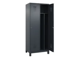 locker voor scheiding van kleding,HxBxD 1950x800x500mm,2vak