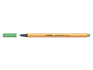 Fineliner STABILO point 88/033 neon groen 0.4mm - 1