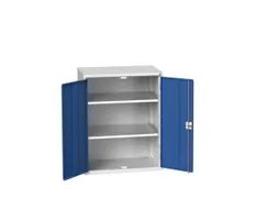 universele kast,HxBxD 1000x800x550mm,2xStalen bodem,draaigrendelslot