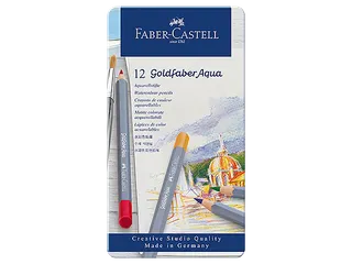 Aquarelpotlood Goldfaber blik a 12st. Pastel Creative Studio - 2