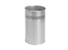Corbeille à papier BRASQ 21L inox argent
